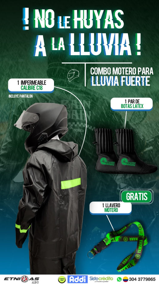 IMPERMEABLE PLUS 4XL + BOTAS LATEX