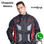 CHAQUETA MOTERA PROT FIJAS