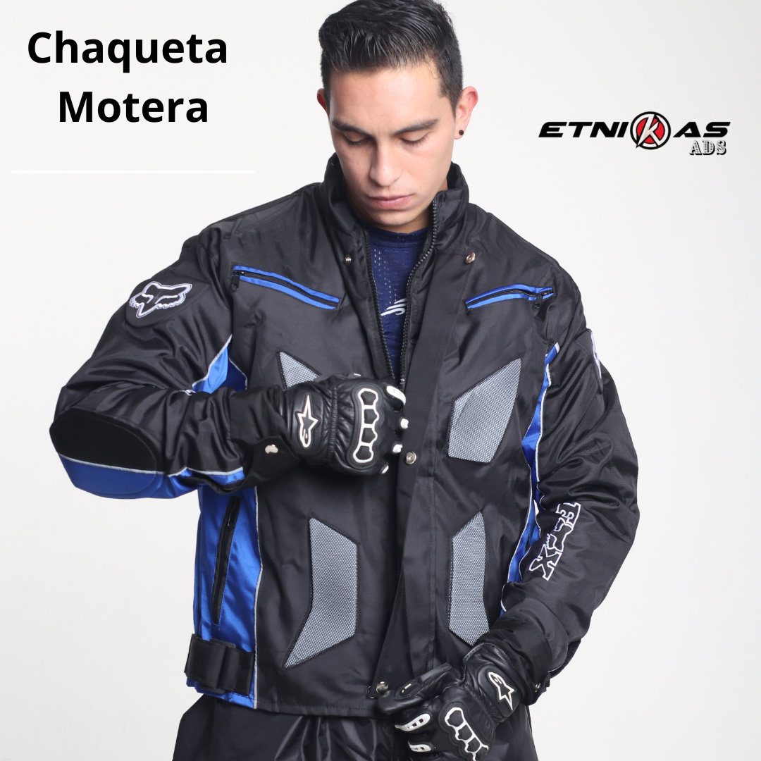 CHAQUETA MOTERA PROT FIJAS