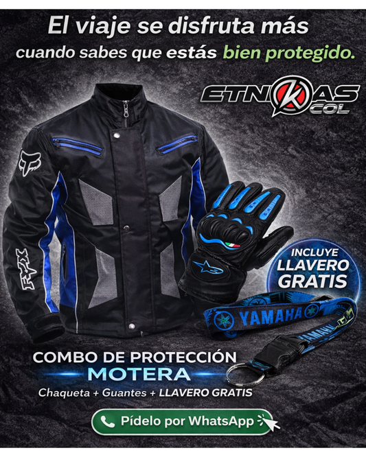 Combo Protección Motera ETNIKAS