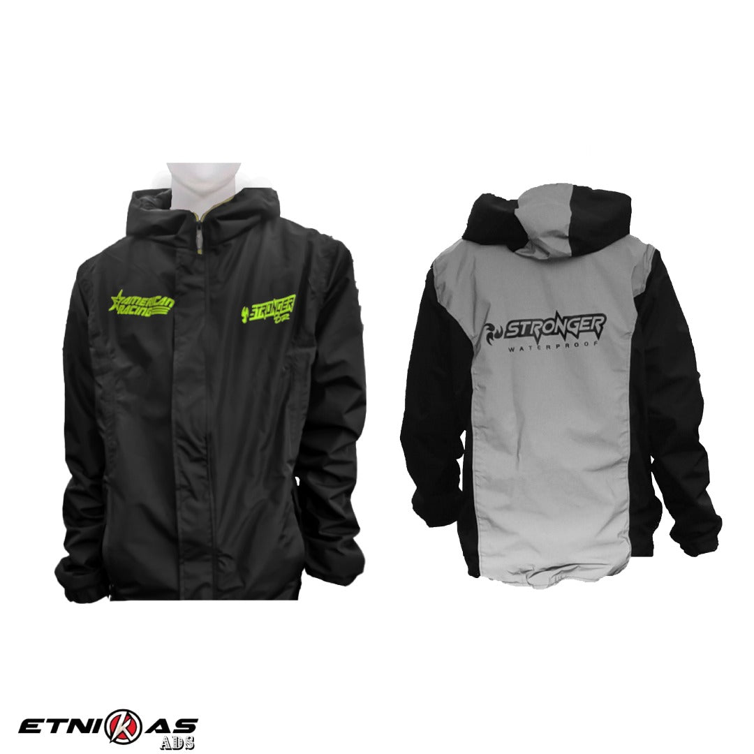 ¡compra Protección Total en Ruta! CHAQUETA  Reflectiva termica e impermeable 🛡️🔥