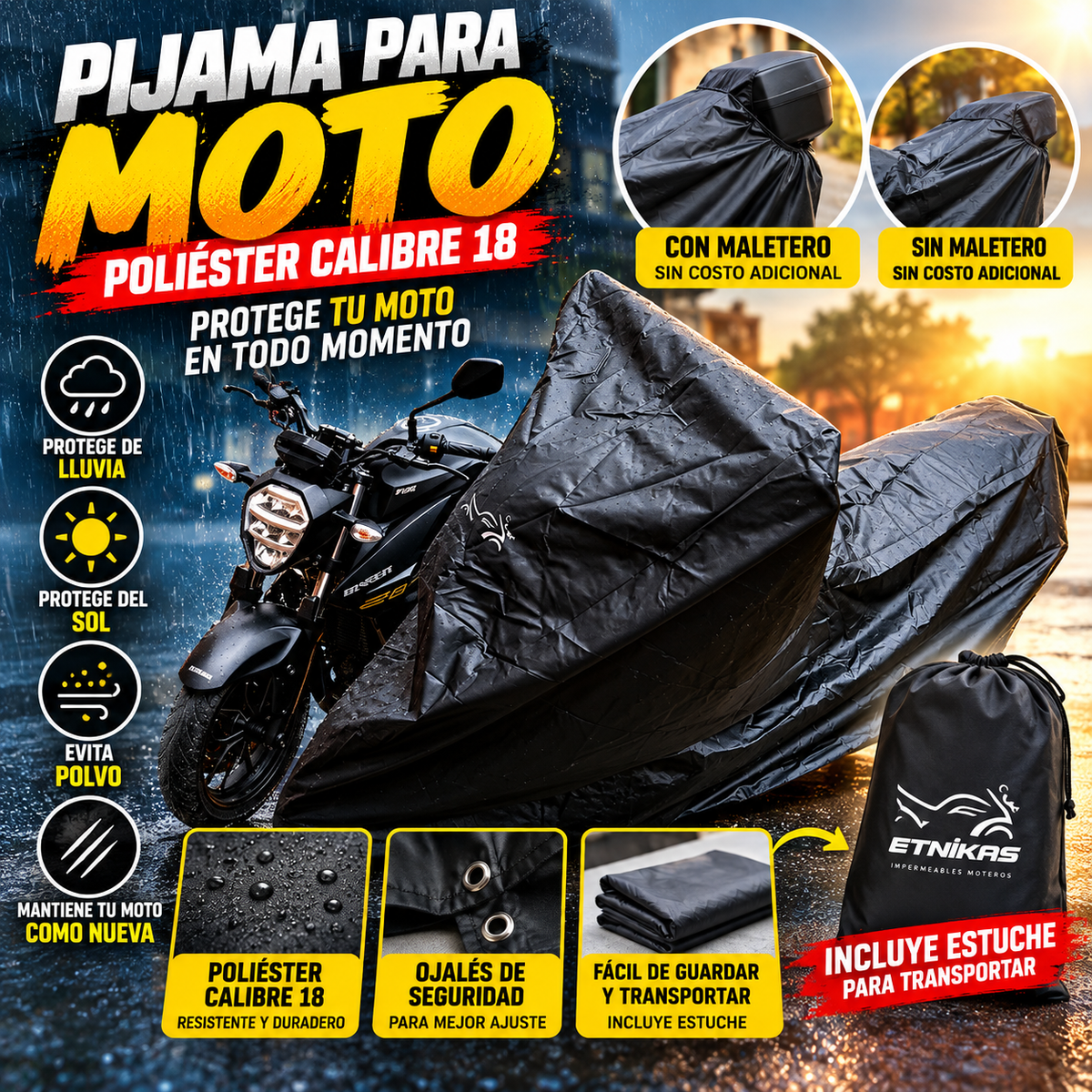 PIJAMA MOTO