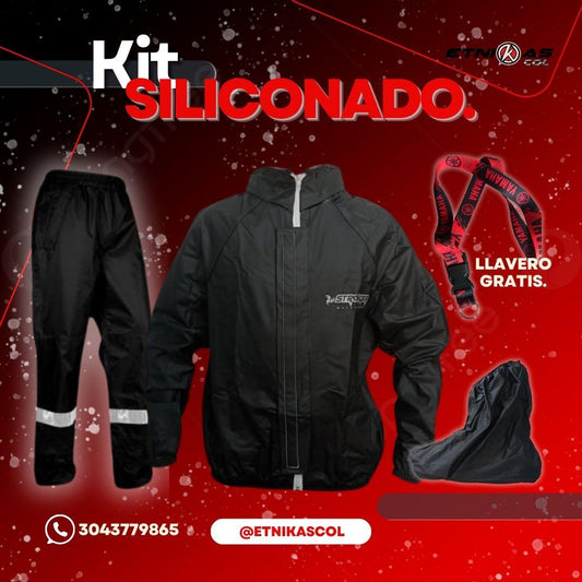 ¡Compra  🔥 KIT Impermeable Motero Rainguard C8-Protección Total Bajo la Lluvia-GRATIS LLAVERO MOTERO