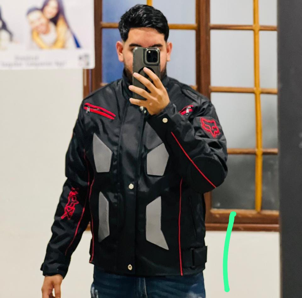 CHAQUETA MOTERA PROT FIJAS