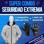 ¡compra Protección Total en Ruta! CHAQUETA  Reflectiva termica e impermeable 🛡️🔥